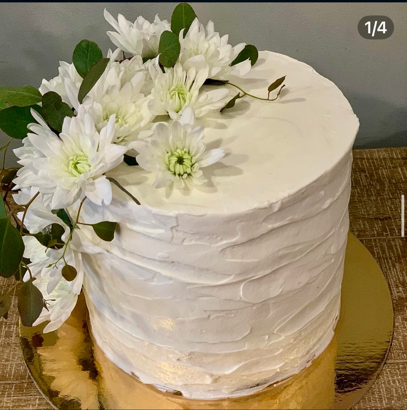 Rustico crisantemos — bolo de casamento por Fran Benetati, Santa Maria da Feira